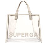 Transparent Shopping Bag white avorio